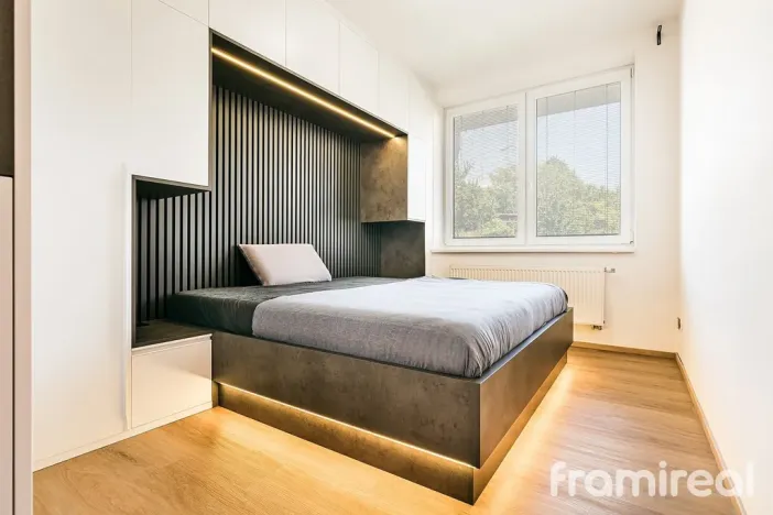 Pronájem bytu 2+kk, Brno, Hrázka, 47 m2