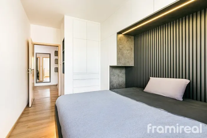 Pronájem bytu 2+kk, Brno, Hrázka, 47 m2