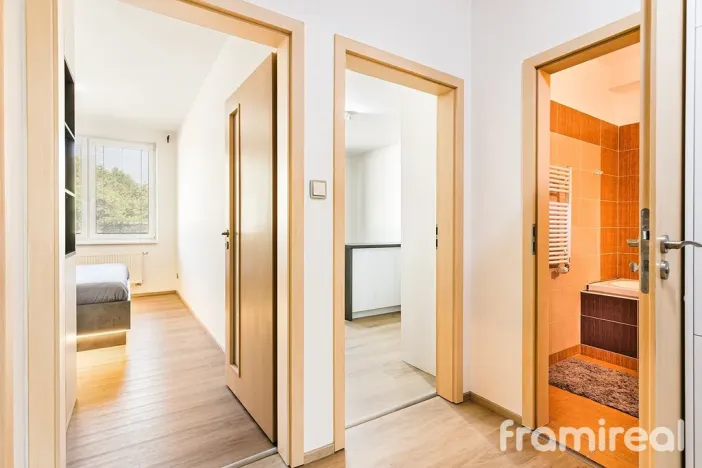 Pronájem bytu 2+kk, Brno, Hrázka, 47 m2