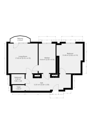Pronájem bytu 2+1, Praha - Vokovice, Na dlouhém lánu, 58 m2