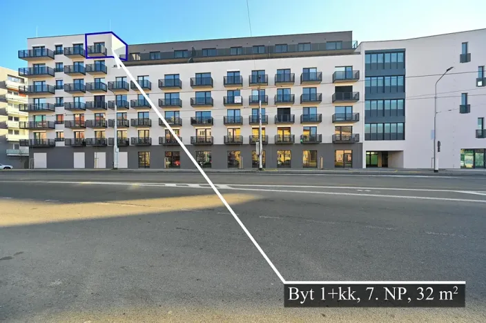 Pronájem bytu 1+kk, Olomouc, Edmunda Husserla, 30 m2