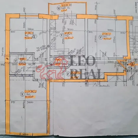 Prodej bytu 3+1, Tlučná, Na Čampuli, 87 m2