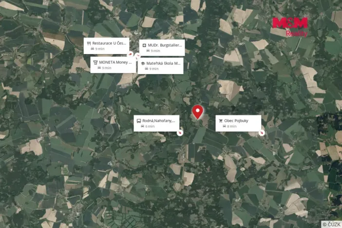 Prodej lesa, Rodná, 281 m2