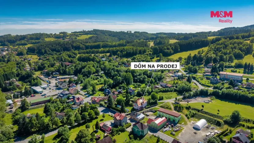 Prodej ubytování, Velké Hamry, 550 m2