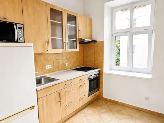 Pronájem bytu 1+kk, Praha - Žižkov, Vlkova, 44 m2