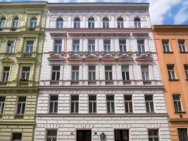 Pronájem bytu 2+kk, Praha - Nové Město, Koubkova, 51 m2