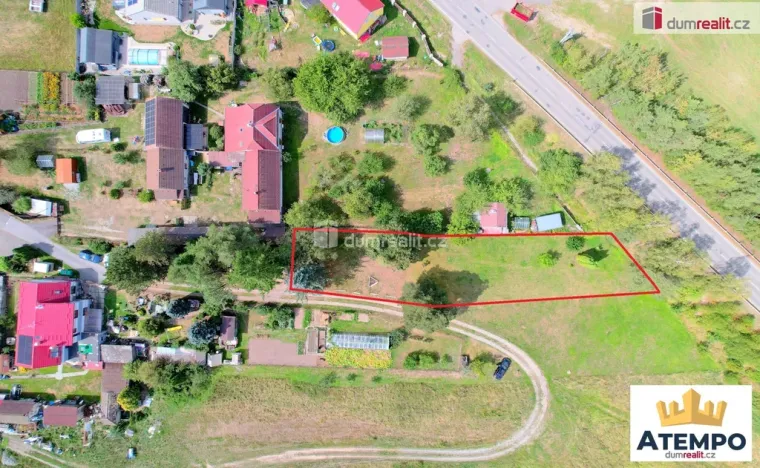 Prodej zahrady, Vitín, 1126 m2