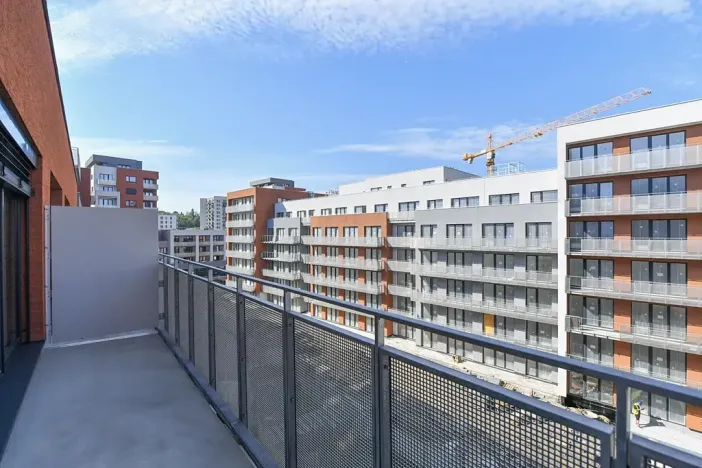 Pronájem bytu 2+kk, Praha - Vysočany, Gerstelova, 52 m2
