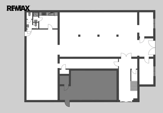 Pronájem obchodního prostoru, Praha - Háje, Hviezdoslavova, 297 m2