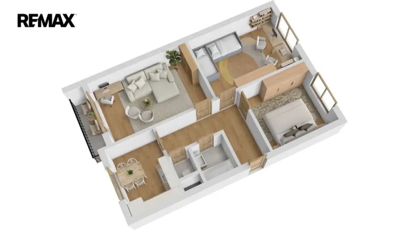 Prodej bytu 3+1, Rychnov nad Kněžnou, Mírová, 70 m2