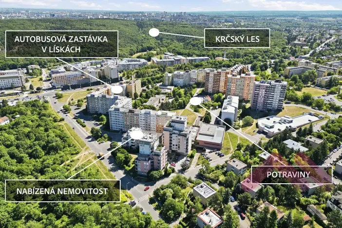 Pronájem bytu 2+kk, Praha - Krč, Tavolníková, 52 m2