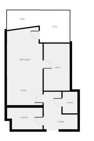 Pronájem bytu 2+kk, Praha - Dolní Měcholupy, Honzíkova, 54 m2