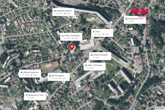 Pronájem bytu 1+1, Liberec - Liberec XIV-Ruprechtice, Borový vrch, 39 m2