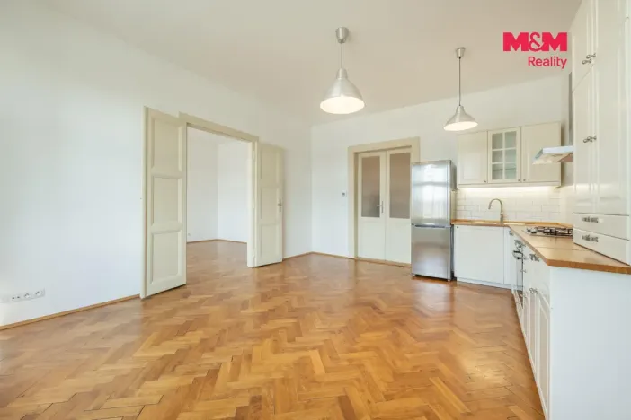 Pronájem bytu 3+1, Praha - Nové Město, Rašínovo nábřeží, 101 m2