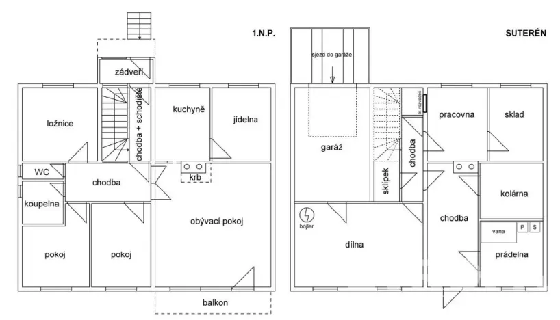Prodej rodinného domu, Srch, Na Pašti, 240 m2