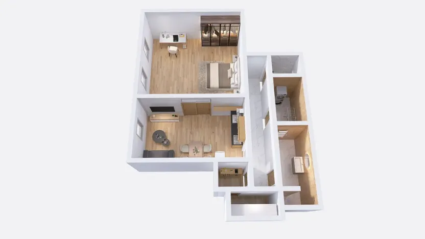 Pronájem bytu 2+kk, Zábřeh, Havlíčkova, 59 m2