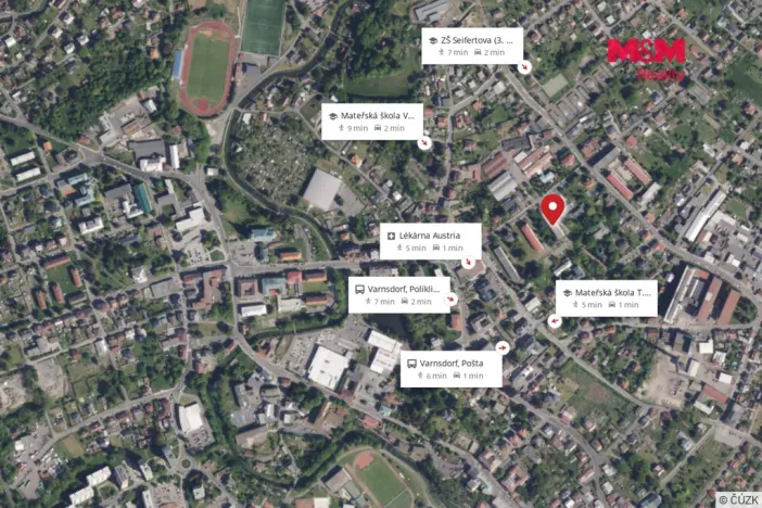Prodej bytu 3+1, Varnsdorf, Legií, 69 m2