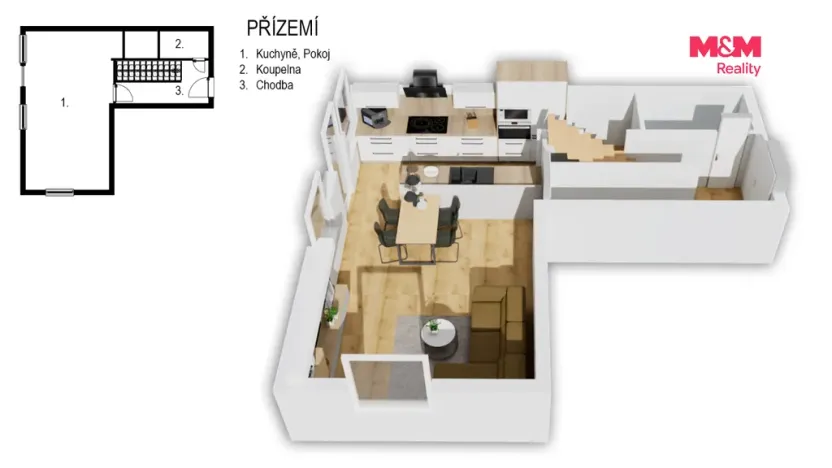 Prodej bytu 3+kk, Český Brod - Liblice, K Vysílači, 93 m2