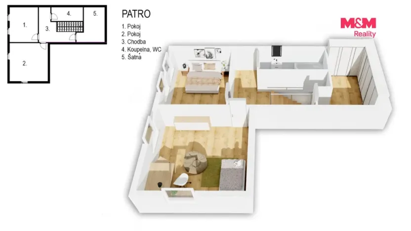 Prodej bytu 3+kk, Český Brod - Liblice, K Vysílači, 93 m2