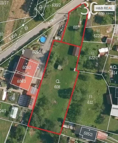 Prodej pozemku, Vsetín, 1063 m2
