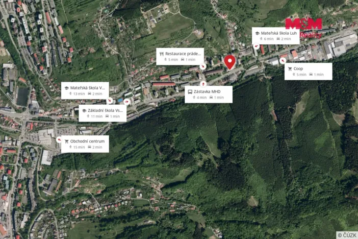 Prodej bytu 3+1, Vsetín, Jasenická, 73 m2