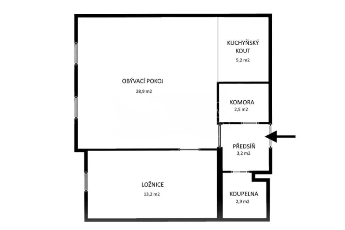 Prodej bytu 2+kk, Praha - Dolní Chabry, Spořická, 59 m2