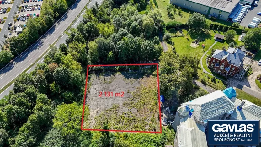 Prodej komerčního pozemku, Ostrava - Hrušov, 2131 m2