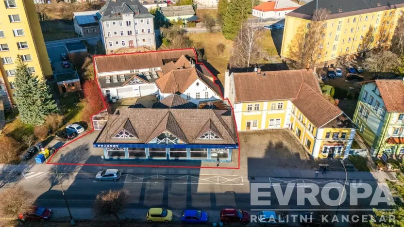 Prodej komerční nemovitosti, Vrchlabí, Pražská, 1279 m2