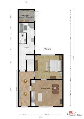 Prodej rodinného domu, Bystřany, Cajthamlova, 226 m2