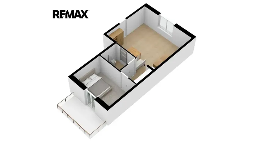 Pronájem bytu 2+kk, Plzeň, Kotíkovská, 47 m2