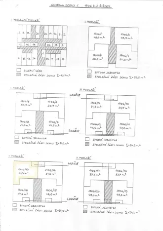 Prodej bytu 2+kk, Praha - Žižkov, Buchovcova, 55 m2