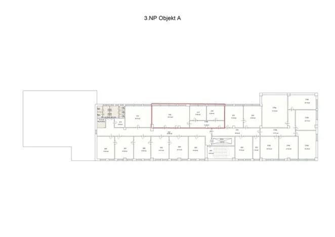 Pronájem kanceláře, Praha - Karlín, Prvního pluku, 75 m2
