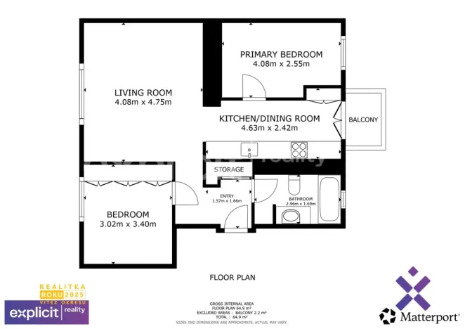 Pronájem bytu 3+kk, Uherský Brod, Na Dlouhých, 65 m2