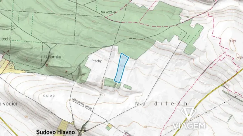 Prodej pole, Sudovo Hlavno, 46538 m2