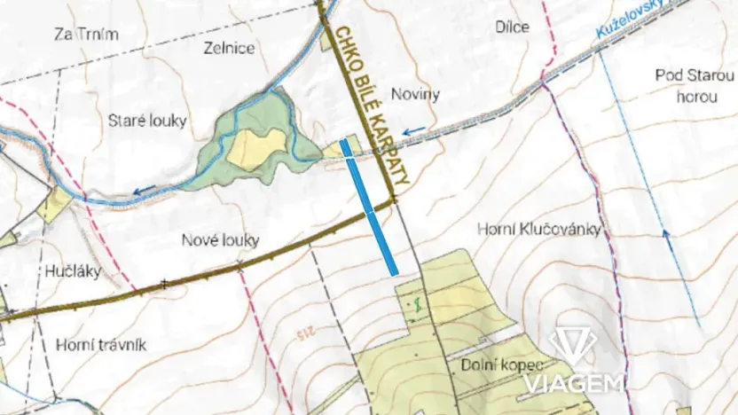 Prodej podílu pole, Hroznová Lhota, 2424 m2