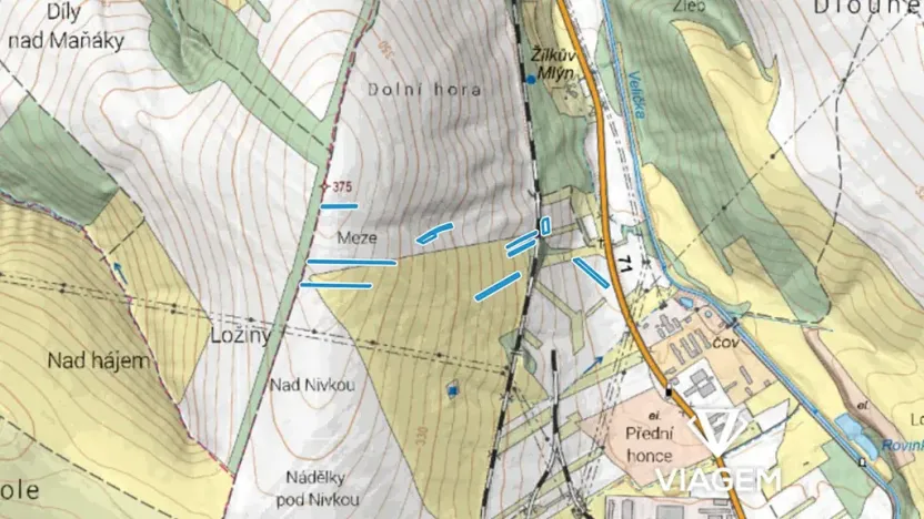 Prodej podílu pole, Velká nad Veličkou, 2740 m2