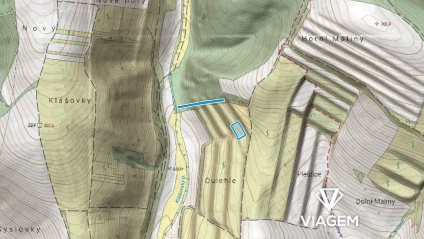 Prodej pole, Žarošice, 795 m2