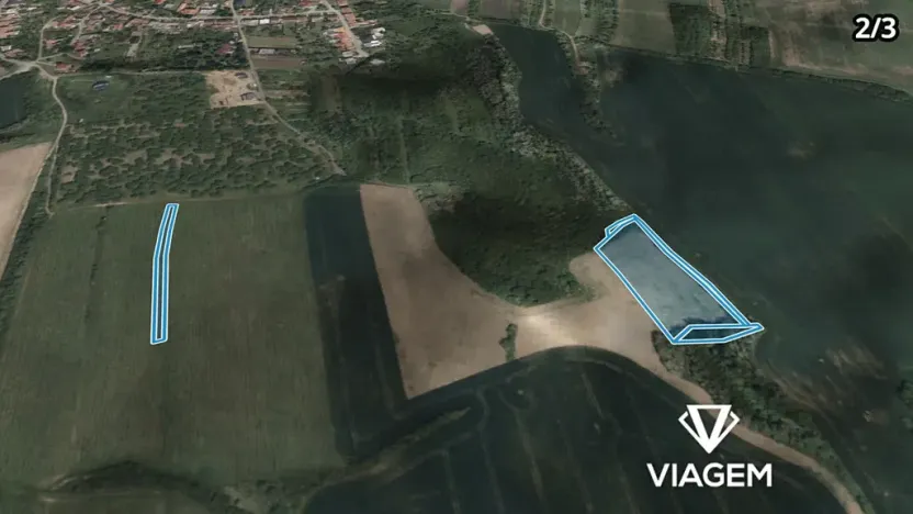 Prodej podílu pole, Strážovice, 973 m2