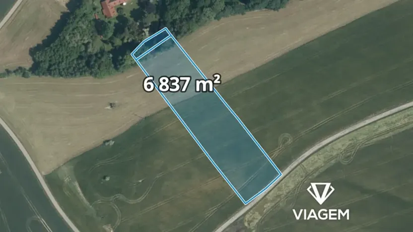 Prodej podílu pole, Zvěstov, 1709 m2
