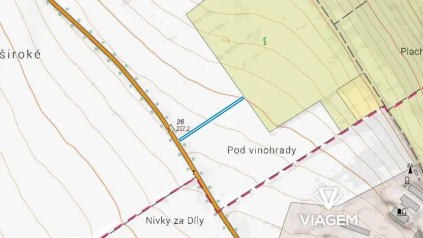 Prodej pole, Uherský Ostroh, 1481 m2