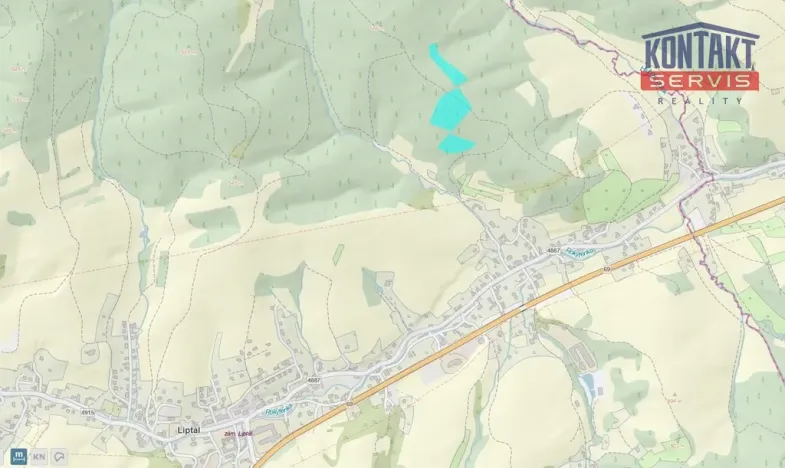 Prodej lesa, Liptál, 27178 m2
