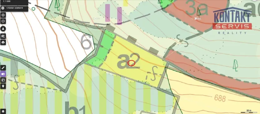 Prodej lesa, Studená - Horní Pole, 20620 m2