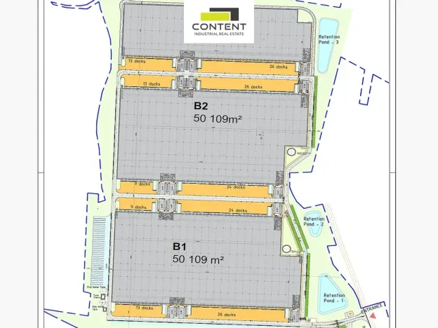 Pronájem skladu, Přehýšov, 10000 m2