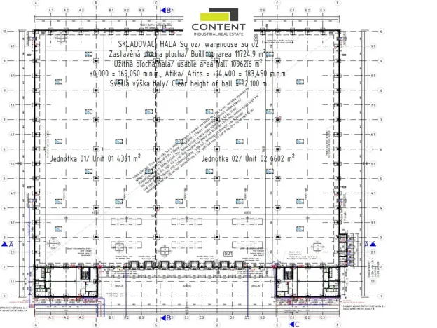 Pronájem skladu, Lužec nad Vltavou, 12200 m2