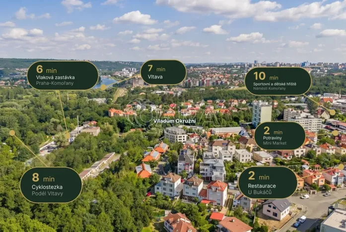 Prodej bytu 2+kk, Praha - Modřany, Okružní, 57 m2