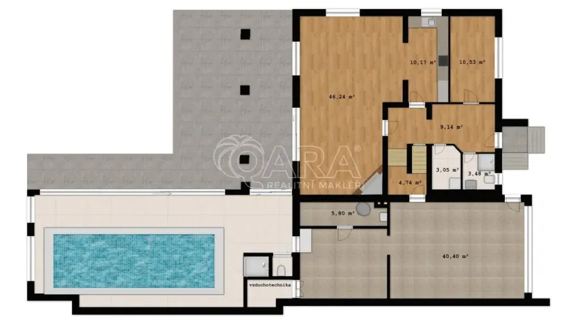 Prodej rodinného domu, Praha - Běchovice, Václava Kovaříka, 328 m2
