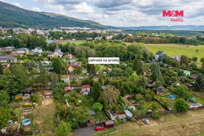 Prodej zahrady, Krupka, Na Výrovce, 355 m2