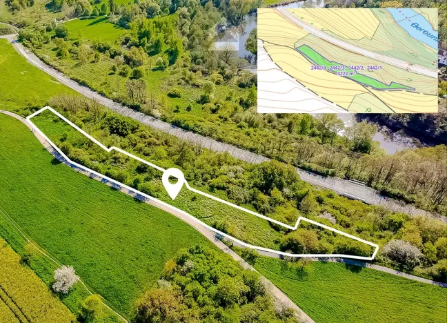 Pronájem pozemku, Plzeň - Doubravka, 3272 m2