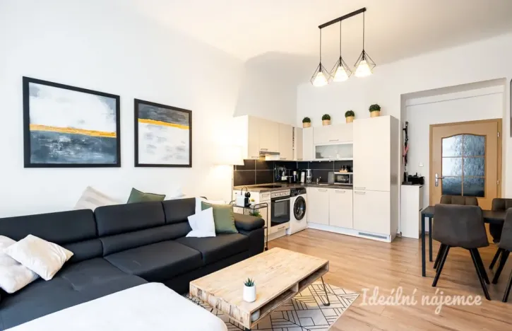 Pronájem bytu 2+kk, Praha - Žižkov, Hartigova, 45 m2