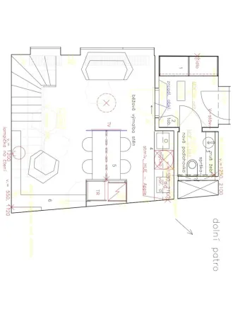 Pronájem bytu 2+kk, Praha - Nové Město, Charvátova, 54 m2